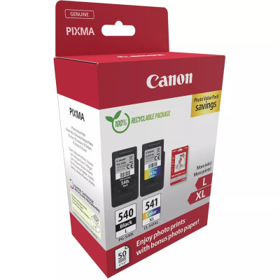 Originálny atrament Canon PG-540L/CL-541XL (5224B012, 5224B013), čierny/farebný, 11 + 15 ml, 2-pack