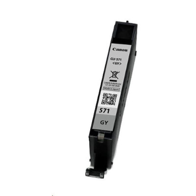 Originálny atrament Canon CLI-571Gy (0389C001), šedý, 6,5 ml