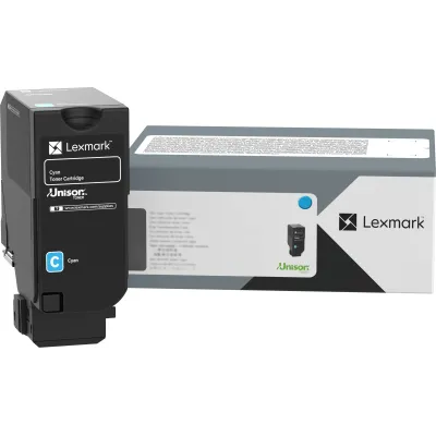 Originálny toner Lexmark 24B7557, azúrový, 15000 strán