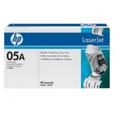 Originálny toner HP CE505A (05A), čierny, 2300 strán
