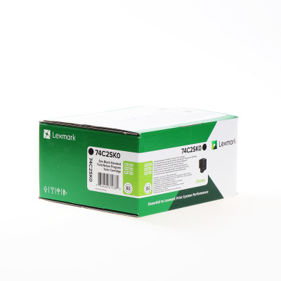 Originálny toner Lexmark 74C2SK0 (74C2SKE), čierny, 7000 strán