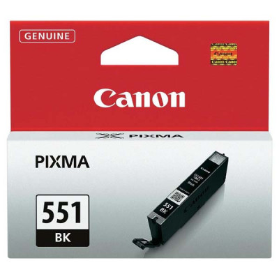 Originálny atrament Canon CLI-551Bk (6508B001), čierny, 7 ml