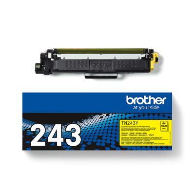 Brother TN-243Y, originálny toner, žltý