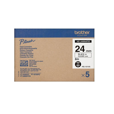 Brother HGE-151, originálna páska, 5-pack