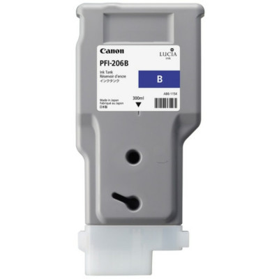 Originálny atrament Canon PFI-206B (5311B001), modrý, 300 ml