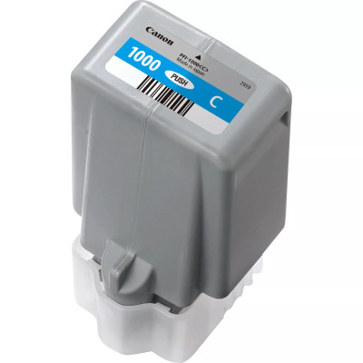 Originálny atrament Canon PFI-1000C (0547C001), azúrový, 5025 strán (80 ml)
