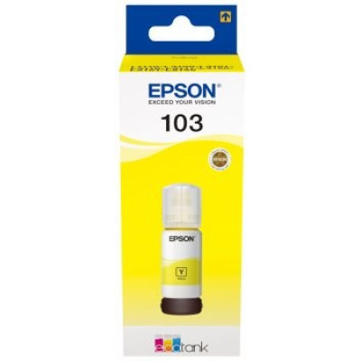 Originálny atrament Epson T00S4 (C13T00S44A, 103), žltý, 65 ml