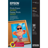 Epson Glossy Photo Paper, C13S042538, foto papier, lesklý, biely, A4, 200 g/m2, 20 ks