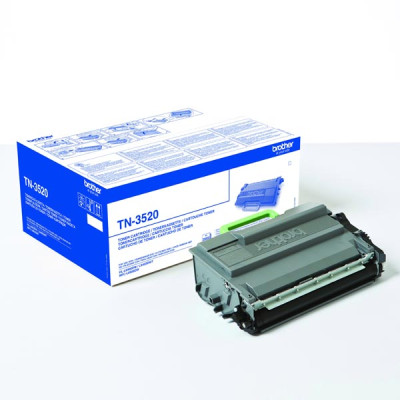 Originálny toner Brother TN-3520Bk, čierny, 20000 strán