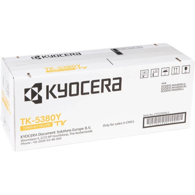 Originálny toner Kyocera TK-5380Y (1T02Z0ANL0), žltý, 10000 strán