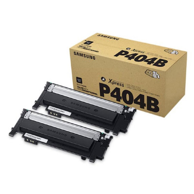 Originálny toner Samsung CLT-P404B (SU364A), čierny, 2 × 1500 strán, 2-pack