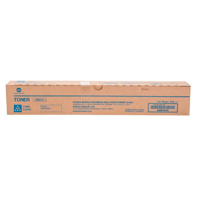 Originálny toner Konica Minolta TN-221C (A8K3450), azúrový, 21000 strán