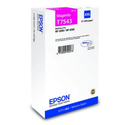 Originálny atrament Epson T7543XXL (C13T754340), purpurový, 69 ml