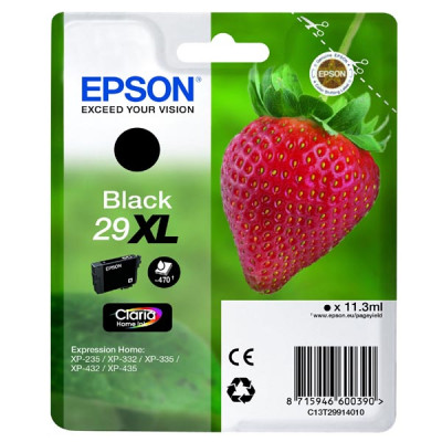 Originálny atrament Epson T2991 (C13T29914010, T29XL), čierny, 11,3 ml