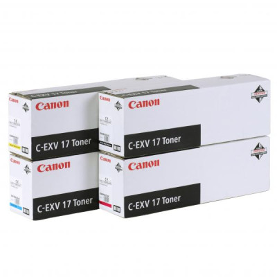 Originálny toner Canon C-EXV17C (0261B002), azúrový, 36000 strán