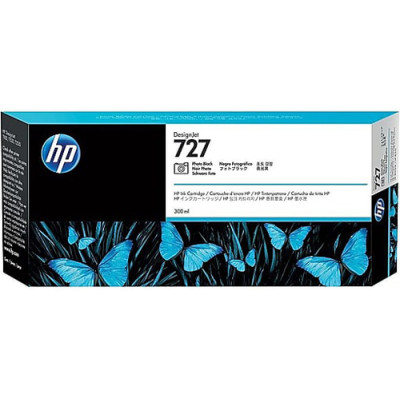 Originálny atrament HP F9J79A (727), photo čierny, 300 ml