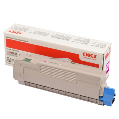 Originálny toner Oki C612 (46507506), purpurový, 6000 strán