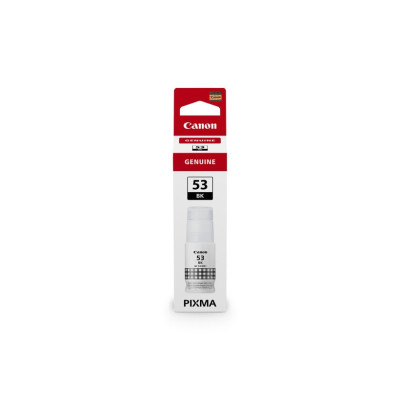 Originálny atrament Canon GI-53Bk (4699C001), čierny, 3700 strán (60 ml)