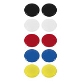 Sada magnetov - 30 mm, mix farieb, 10 ks