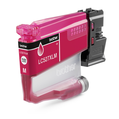 Originálny atrament Brother LC-527XLM, purpurový, 2000 strán