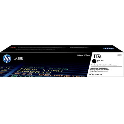 Originálny toner HP W2070A (117A), čierny, 1000 strán