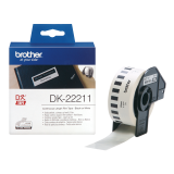 Brother filmová rolka 29mm x 15.24m, biela, 1 ks, DK-22211, pre tlačiarne štítkov