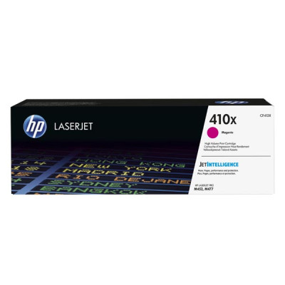 Originálny toner HP CF413X (410X), purpurový, 5000 strán
