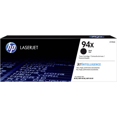 Originálny toner HP CF294X (94X), čierny, 2800 strán