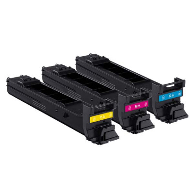 Originálny toner Konica Minolta A0DKJ52, CMY, 3 × 8000 strán, 3-pack