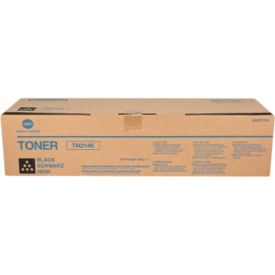 Originálny toner Konica Minolta TN-214K (A0D7154), čierny, 24000 strán