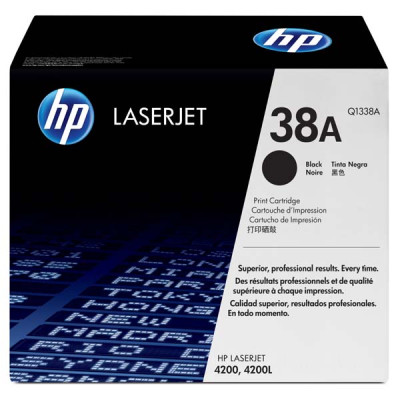 Originálny toner HP Q1338A (38A), čierny, 12000 strán