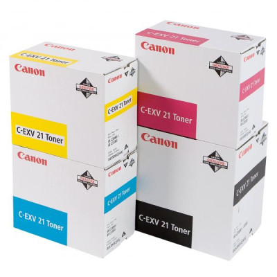 Originálny toner Canon C-EXV21Y (0455B002), žltý, 14000 strán