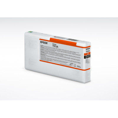 Originálny atrament Epson T913A (C13T913A00), oranžový, 200 ml