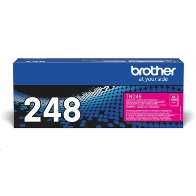 Originálny toner Brother TN-248M, purpurový, 1000 strán