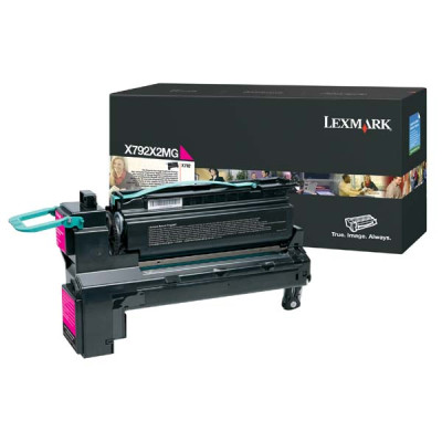 Originálny toner Lexmark X792X2MG, purpurový, 20000 strán