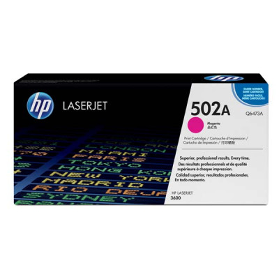 Originálny toner HP Q6473A (502A), purpurový, 4000 strán