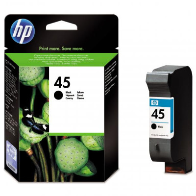 Originálny atrament HP 51645AE (45), čierny, 42 ml