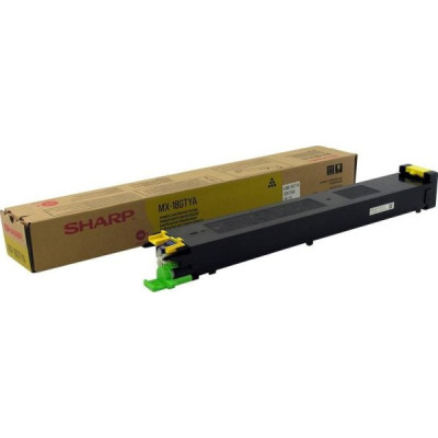 Originálny toner Sharp MX-18GTYA, žltý, 10000 strán