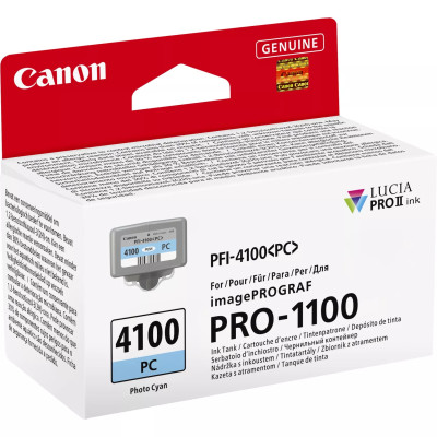 Originálny atrament Canon PFI-4100PC (6781C001), photo azúrový, 80 ml