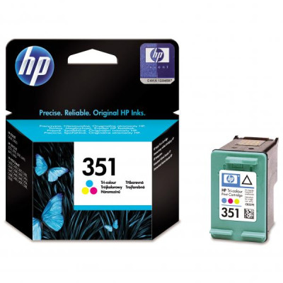 Originálny atrament HP CB337EE (351), farebný, 3,5 ml
