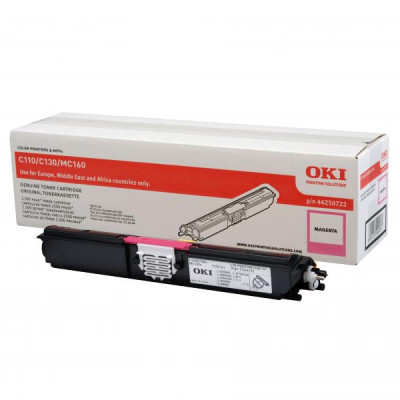 Originálny toner Oki C110 (44250722), purpurový, 2500 strán