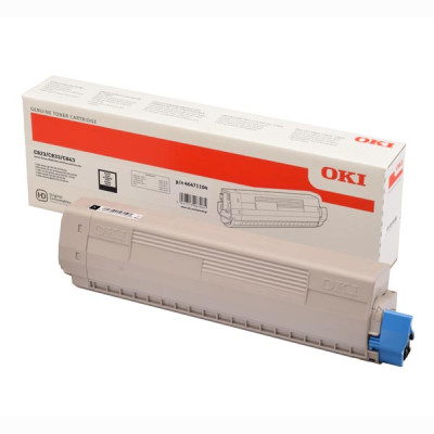 Originálny toner Oki C823 (46471104), čierny, 7000 strán