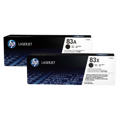 Originálny toner HP CF283AD (83A), čierny, 2 × 1500 strán, 2-pack