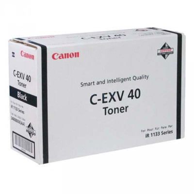 Originálny toner Canon C-EXV40Bk (3480B006), čierny, 6000 strán