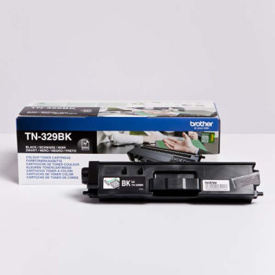 Originálny toner Brother TN-329Bk, čierny, 6000 strán