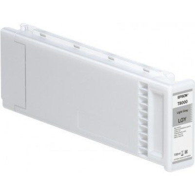 Originálny atrament Epson T8000 (C13T800000), svetlo šedý, 700 ml