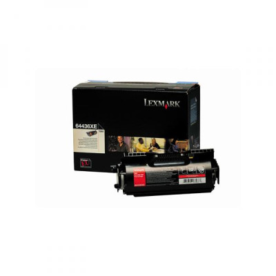 Originálny toner Lexmark 64436XE, čierny, 32000 strán