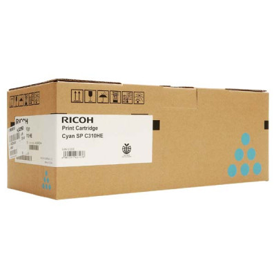 Originálny toner Ricoh 406480 (407637), azúrový, 6000 strán