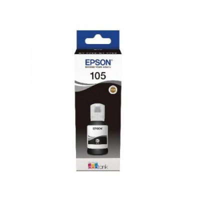 Originálny atrament Epson T00Q1 (C13T00Q140, 105), čierny, 140 ml