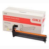 Oki C823 (46438001), originálny valec, žltý